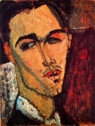 Painting Code#70820-Modigliani, Amedeo - Celso Lagar