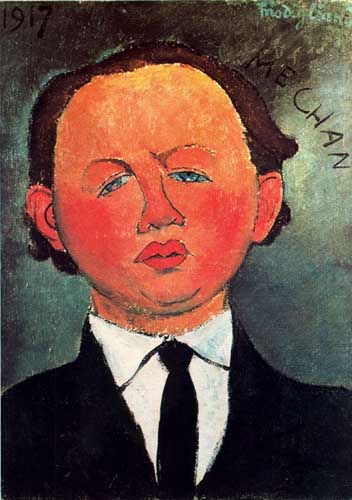Painting Code#70827-Modigliani, Amedeo - Mechan