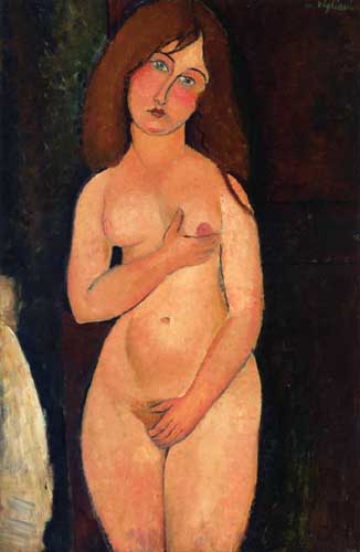 Painting Code#70848-Modigliani, Amedeo - Venus (also known as Standing Nude)