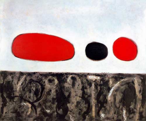 Painting Code#70870-Adolph Gottlieb - Sea and Tidal