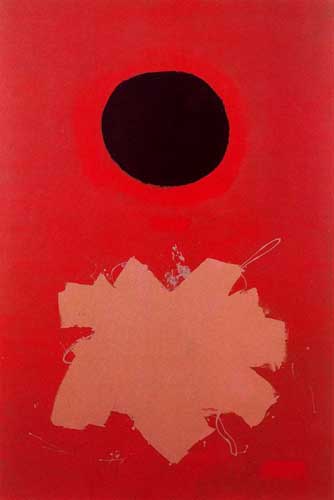 Painting Code#70876-Adolph Gottlieb - Two Bars