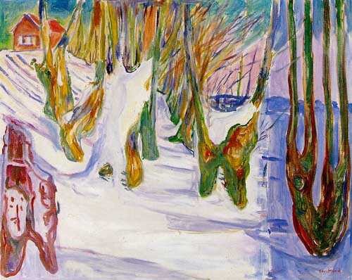 Painting Code#70894-Munch, Edvard - Old Trees