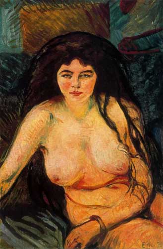 Painting Code#70899-Munch, Edvard - The Beast