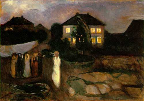 Painting Code#70901-Munch, Edvard - The Storm
