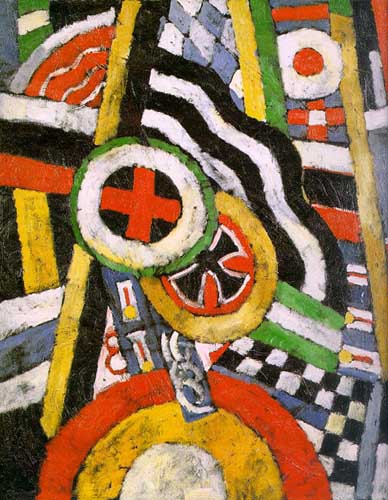 Painting Code#7095-Marsden Hartley: Painting Number 5
