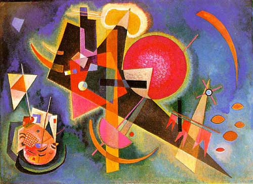 Painting Code#70980-Kandinsky, Wassily - In the Blue