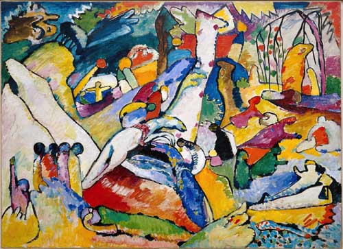 Painting Code#70984-Kandinsky, Wassily - Sketch for Composition II