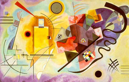 Painting Code#7126-Kandinsky, Wassily: Yellow Red Blue