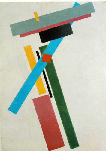 Painting Code#7193-Malevich, Kasimir(Russian, Suprematism): Suprematism 
