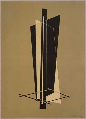 Painting Code#7219-Laszlo Moholy-Nagy - Construction