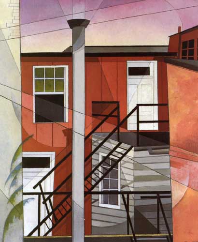 Painting Code#7309-Charles Demuth - Modern Convenience