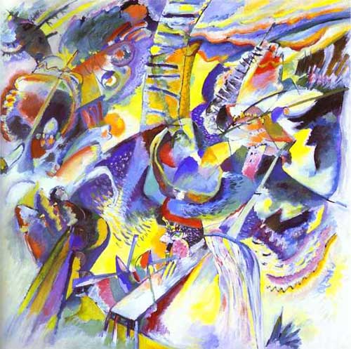 Painting Code#7334-Kandinsky, Wassily: Gorge Improvisation