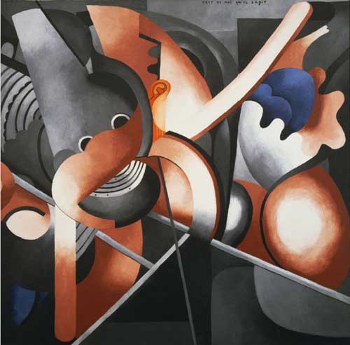 Painting Code#7498-Francis Picabia - This Has to Do with Me