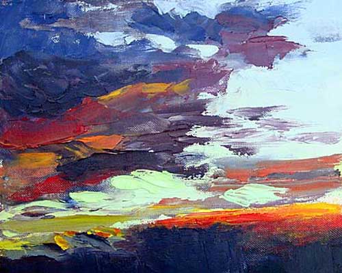 Painting Code#7705-Fiery Sunset
