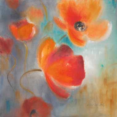 Painting Code#7925-Poppies in Bloom I
