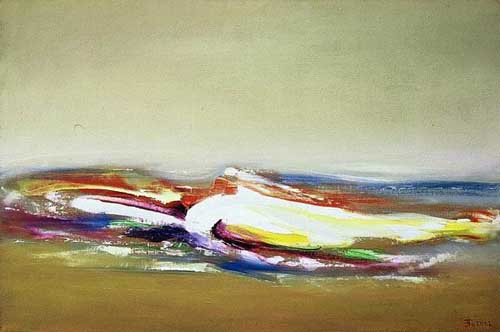 Painting Code#7939-Abstract Landscape 