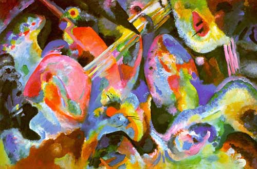 Painting Code#7952-Kandinsky, Wassily: Flood Improvisation