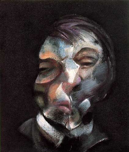 Painting Code#7962-Francis Bacon - Self Portrait