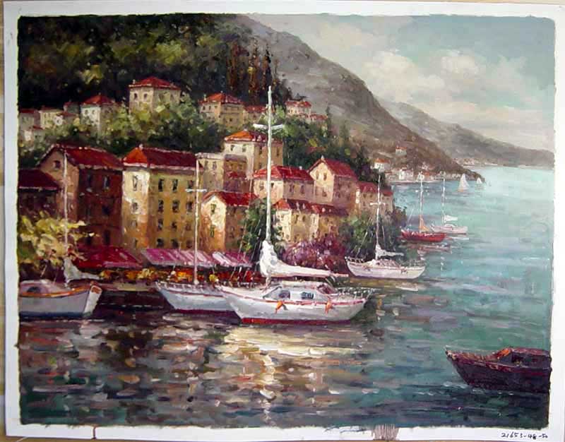 Painting Code#S121653-Mediterranean Landscape Paintings 