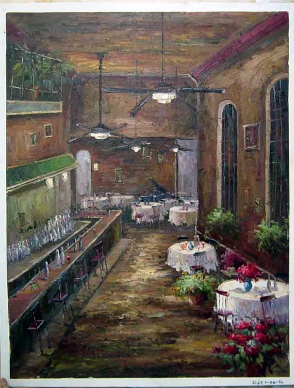 Painting Code#S121657-Restaurant Interior Painting