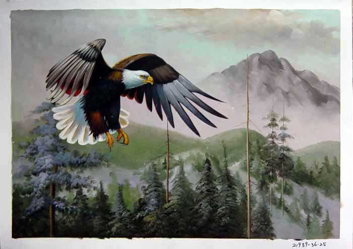 Painting Code#S121939-Eagle Painting