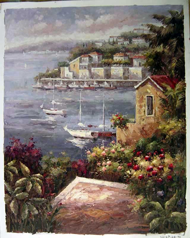 Painting Code#S122129-Mediterranean Paintings  