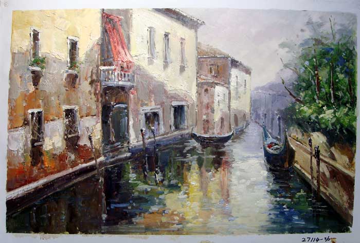 Painting Code#S127114-Impressionism Venice Painting