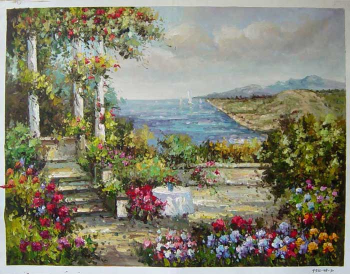 Painting Code#S119322-Floral Garden