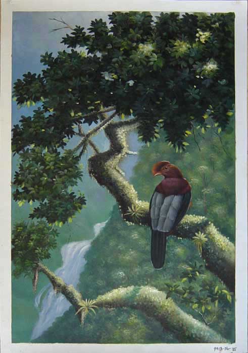 Painting Code#S119919-Bird Painting