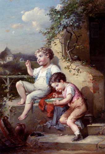 12017 Children oil paintings oil paintings for sale