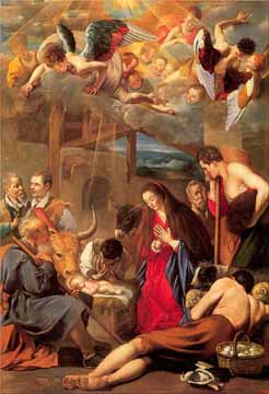 Painting Code#12201-Maino, Juan Bautista del (Spain): Adoration of the Shepherds