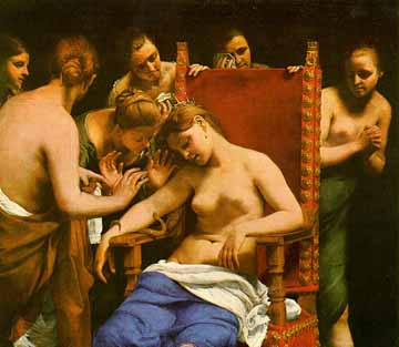 Painting Code#12221-Cagnacci, Guido: The Death of Cleopatra