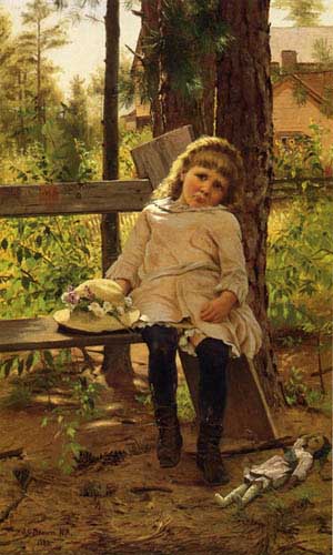 12496 Children oil paintings oil paintings for sale