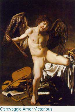 Painting Code#1269-Caravaggio, Michelangelo Merisi da: Amor Victorious