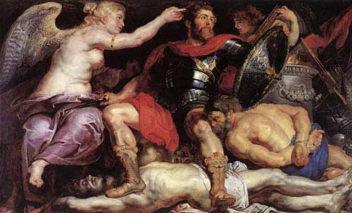 Painting Code#15062-Rubens, Peter Paul: The Triumph of Victory