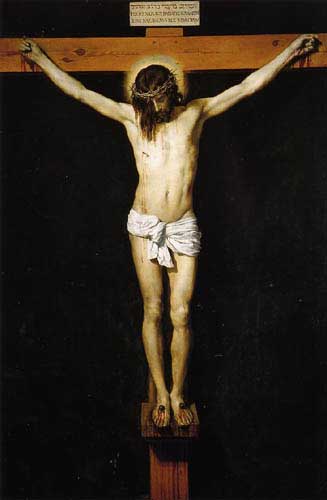 Painting Code#15072-Velazquez, Diego: The Crucifixion