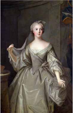 Painting Code#15179-Jean Marc Nattier - Madame Sophie de France as a Vestal Virgin