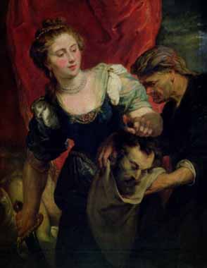 Painting Code#15223-Rubens, Peter Paul - Judith with the Head of Holofernes