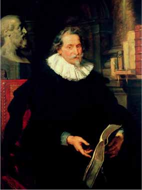 Painting Code#15226-Rubens, Peter Paul - Portrait of Ludovicus Nonnius