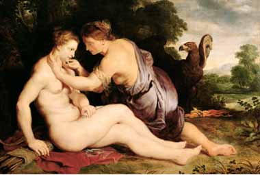 Painting Code#15252-Rubens, Peter Paul - Jupiter and Callisto