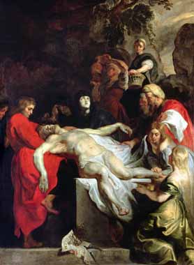 Painting Code#15257-Rubens, Peter Paul - The Entombment