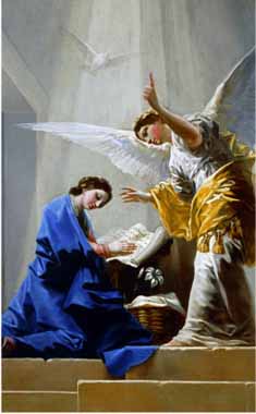 Painting Code#15297-Goya, Francisco - The Annunciation