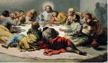 Painting Code#15298-Goya, Francisco - The Last Supper