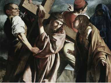 Painting Code#15323-Caravaggio, Michelangelo Merisi da - Calvary