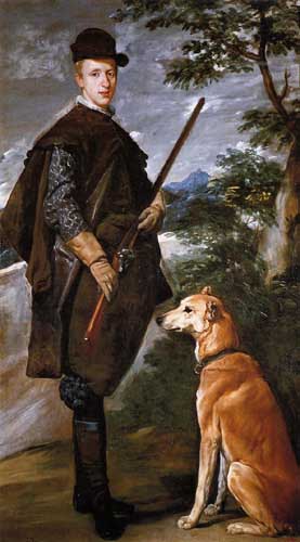 Painting Code#15349-Velazquez, Diego - Cardinal Infante Don Fernando as a Hunter