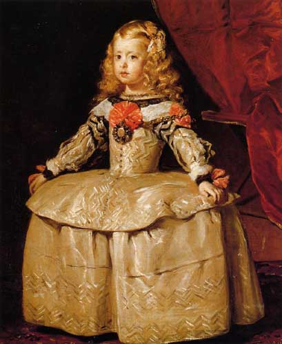 Painting Code#15357-Velazquez, Diego - Infant Margarita 