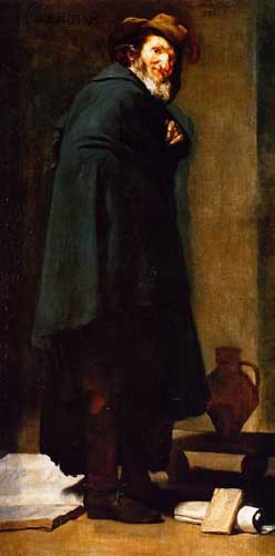 Painting Code#15365-Velazquez, Diego - Menippus