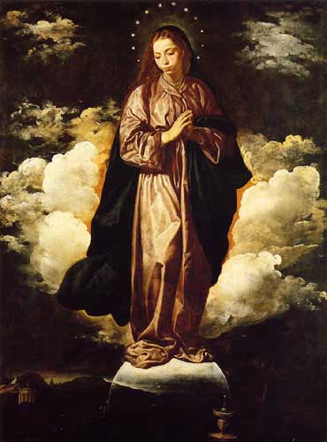 Painting Code#15385-Velazquez, Diego - The Immaculate Conception