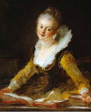Painting Code#15463-Fragonard, Jean Honore - A Study