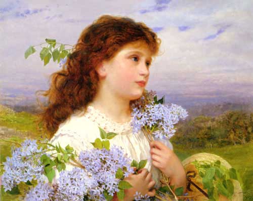 Painting Code#1856-Anderson,Sophie Gengembre: The Time Of The Lilacs